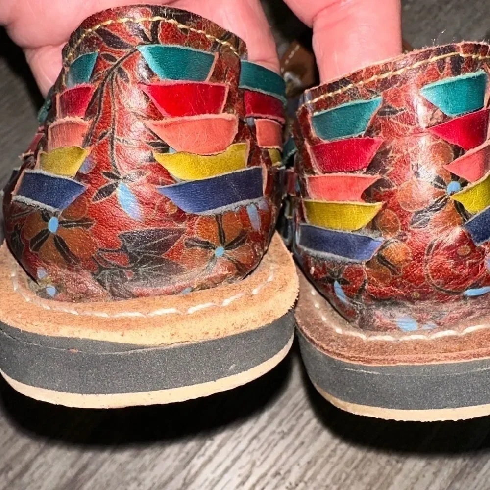 Monarquia handmade huaraches NWOT sz 4/6.5